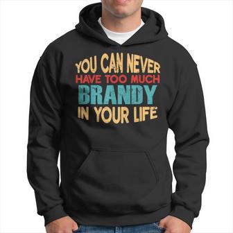 Brandy Personalized First Name Joke Item Hoodie | Seseable UK