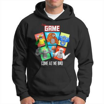 Come At Me Bro Gorilla Gamer Monke Tag Vr Hoodie - Seseable