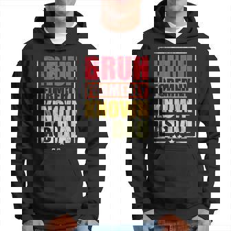 Bruh Formerly Known As Dad Vintage Fathers Day Hoodie - Seseable