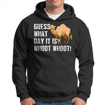 Camel Day Hump Day Camel Guess What Day It Is Hoodie - Monsterry AU