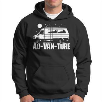 Camper Van Life Vanlife Ad-Van-Ture Hoodie - Monsterry DE