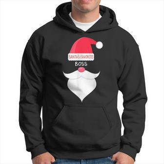 Christmas For Boss Santa's Favorite Hoodie - Monsterry UK