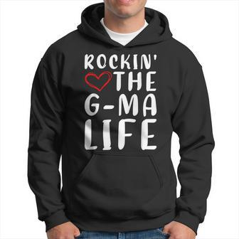 Cool Gma Rockin' The G-Ma Life Hoodie - Seseable