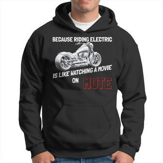 Cool Motorcycle Chopper Bike For Gas Power Enthusiast Hoodie - Monsterry DE