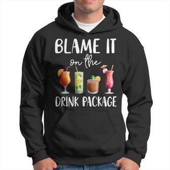 Cruise 2024 Blame It On The Drink Package Hoodie - Monsterry