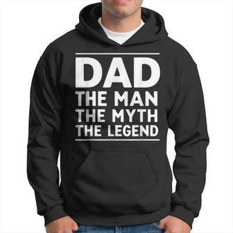 Dad The Man The Myth The Legend Father's Day Hoodie - Thegiftio UK