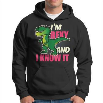 Dinosaur T Rex For Children Youth And Adults Hoodie - Seseable