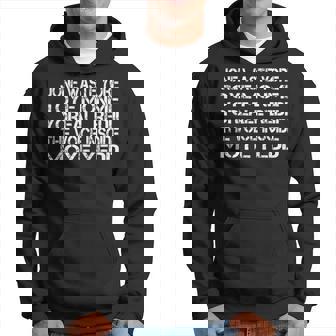 Distressed Vintage Jone Waste Your Time Hoodie | Mazezy