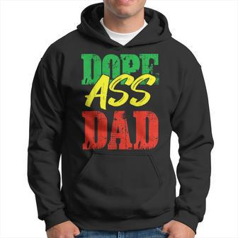 Dope Ass Dad Father's Day Present Daddy Hoodie - Monsterry DE