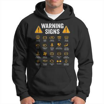 Driving Warning Signs 101 Auto Mechanic Driver Hoodie | Mazezy CA