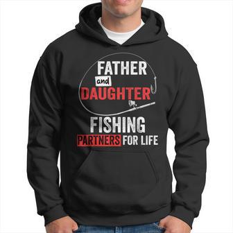 Father And Daughter Fishing Partners For Father's Day Hoodie - Monsterry UK