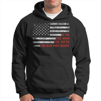 Father's Day 2024 G-Pa The Man Myth Grandpa Birthday Hoodie - Thegiftio UK