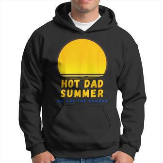 Father's Day Quote Hot Dad Summer Sunset Cool Grandpa Hoodie - Thegiftio UK