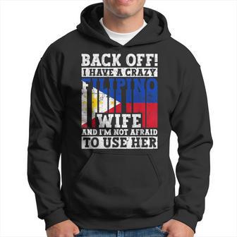 Filipino Husband Philippines Flag Roots Heritage Hoodie - Monsterry CA