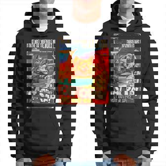 The Giant Cat Crab Nerd Geek Graphic Hoodie - Thegiftio