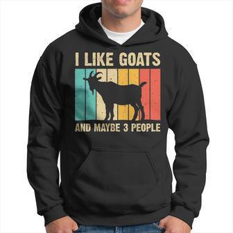 Goat Art Goat Lover Stuff Hoodie | Mazezy