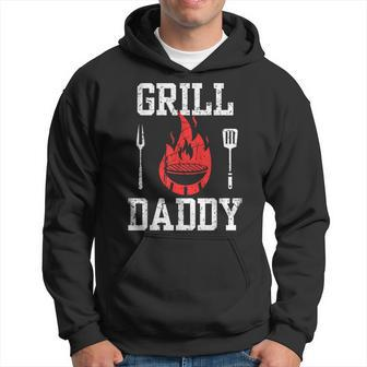 Grill Daddy Bbq And Grillfather For Father's Day Hoodie - Seseable