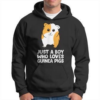 Guinea Pig Just A Boy Who Loves Guinea Pigs Hoodie - Monsterry CA