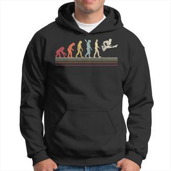 Guitar T Retro Vintage Evolution Of Man Hoodie - Monsterry AU