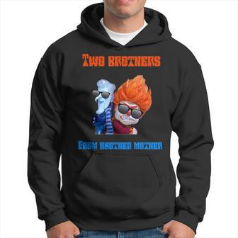 Hot And Cold Weather Miser Brothers Novelty Hoodie - Monsterry