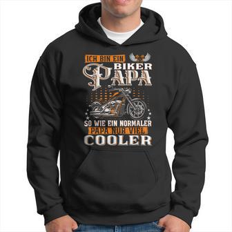 Ich Bin Ein Biker Papa Slogan Motorcycle Kapuzenpullover - Geschenkecke