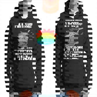 -I'm Not Sleeping I'm Just Resting My Eyes Hoodie - Thegiftio