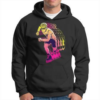 Inline Skates 70S 80S Rollerskating Hoodie - Thegiftio UK