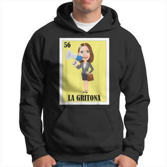 Mexican For Latinas La Gritona Hoodie - Monsterry