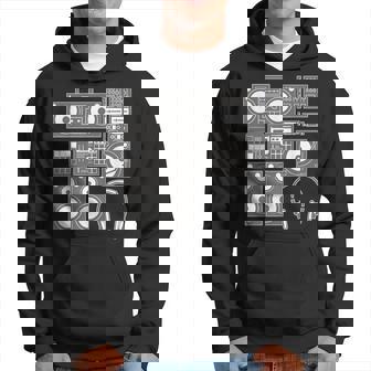 Old School Hip Hop Rapper Beat Maker Rap Music Hoodie - Thegiftio