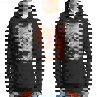 Pig Face Meme Big Troll Hog Piggy Face Hoodie | Mazezy