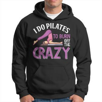 Pilates Saying Pilates Trainer Contrology Instructor Hoodie - Monsterry