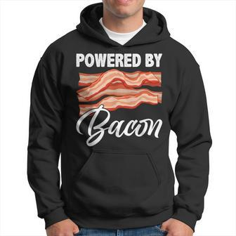 Powered By Bacon Bacon Lovers Hoodie - Monsterry AU