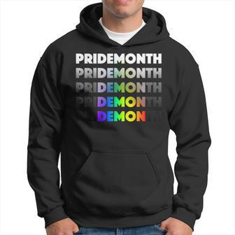 Pride Month Demon Hoodie - Monsterry DE