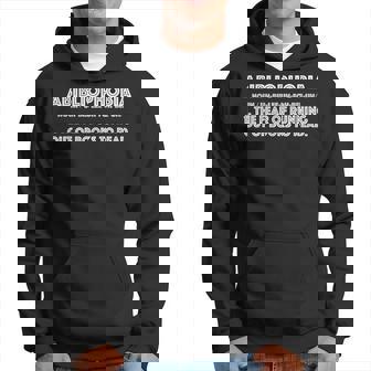 Reading Lover Abibliophobia Definition Bookworm Humor Hoodie - Thegiftio