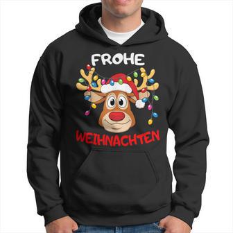 Reindeer Merry Christmas Hoodie - Seseable