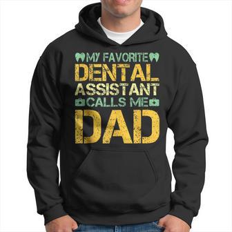 Retro Dentist Dad Father Dental Assistant Father’S Day Hoodie - Monsterry DE