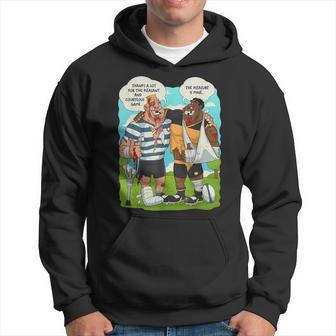 Rugby For Gentlemanly Brutes Rugby Hoodie - Thegiftio UK