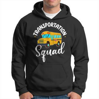 School Bus Driver Back To School Transportation Squad Hoodie | Mazezy