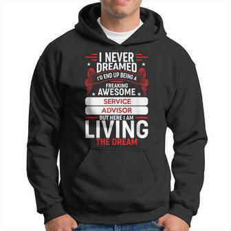 Service Advisor Saying For Graduation Hoodie - Monsterry