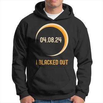Total Solar Eclipse I Blacked Out April 4Th 2024 Stars Hoodie - Monsterry AU