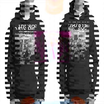 Trump Pink Daddys Home Trump 2024 Take America Back Hoodie | Mazezy