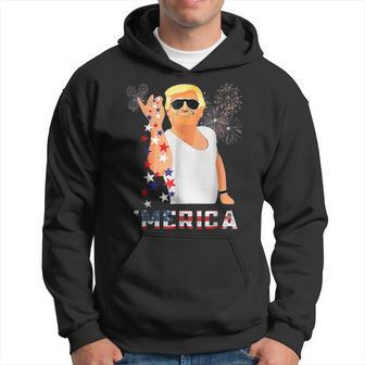 Trump Salt Merica Freedom 4Th Of July Usa Flag 2024 Hoodie - Monsterry DE