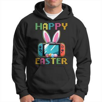 Video Game Easter Bunny Gaming Controller Gamer Boys Hoodie - Thegiftio UK