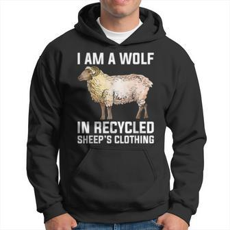 Wolf In Sheep Clothes Farmer Sheep Lover Hoodie - Monsterry AU