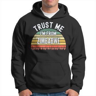 Zimbabwe Trust Me I'm From Zimbabwe Hoodie - Thegiftio UK