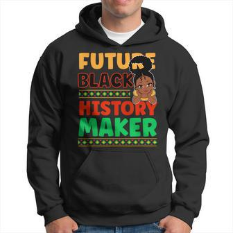 Future Black History Maker Proud African American Afro Girl Hoodie - Monsterry AU