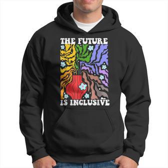 The Future Is Inclusive Lgbt Flag Human Rights Pride Month Hoodie - Monsterry DE