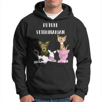 Future Veterinarian Animal Lover T Hoodie - Monsterry UK