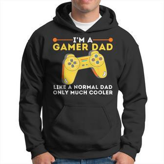 Gamer Dad Like A Normal Dad Video Game Gaming Father Hoodie - Monsterry CA