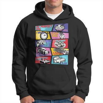 Gamer Gaming For Boys My Perfect Day Hoodie | Mazezy UK